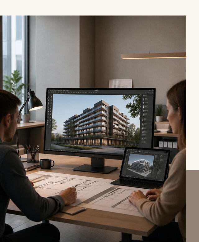 3D визуализация архитектуры и объектов строительства в Копейске