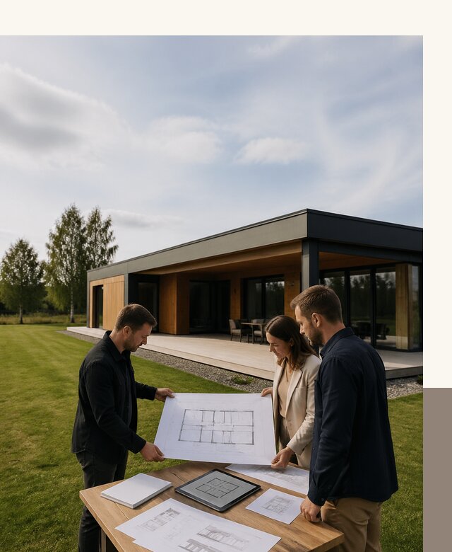 Проектирование одноэтажных домов с террасой под ключ в Копейске